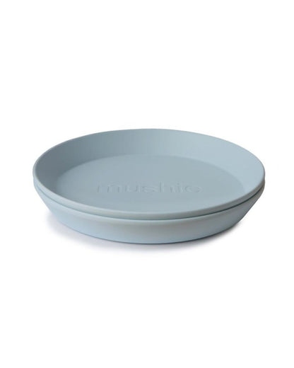 Mushie, Lautanen  2kpl, Powder Blue