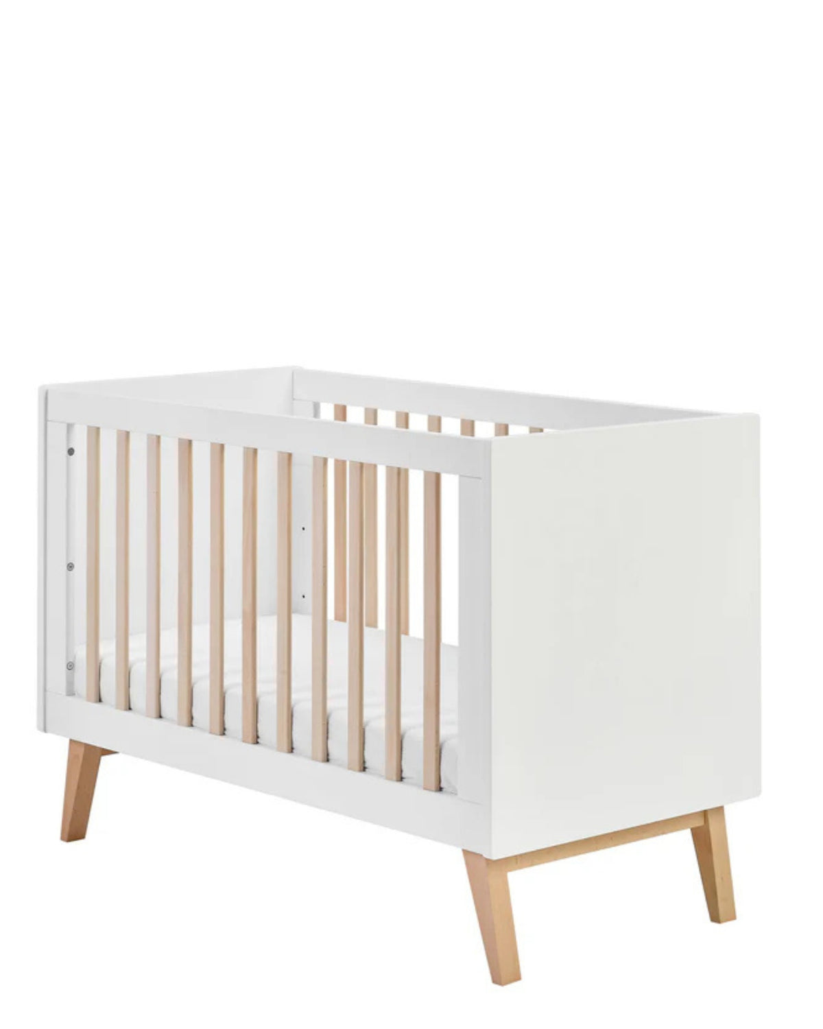 Pinio, Swing Cot 2 IN 1, 60x120, White