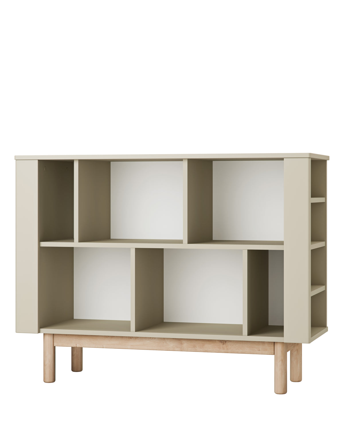 Pinio, Miloo Bookshelf Low, Champagne