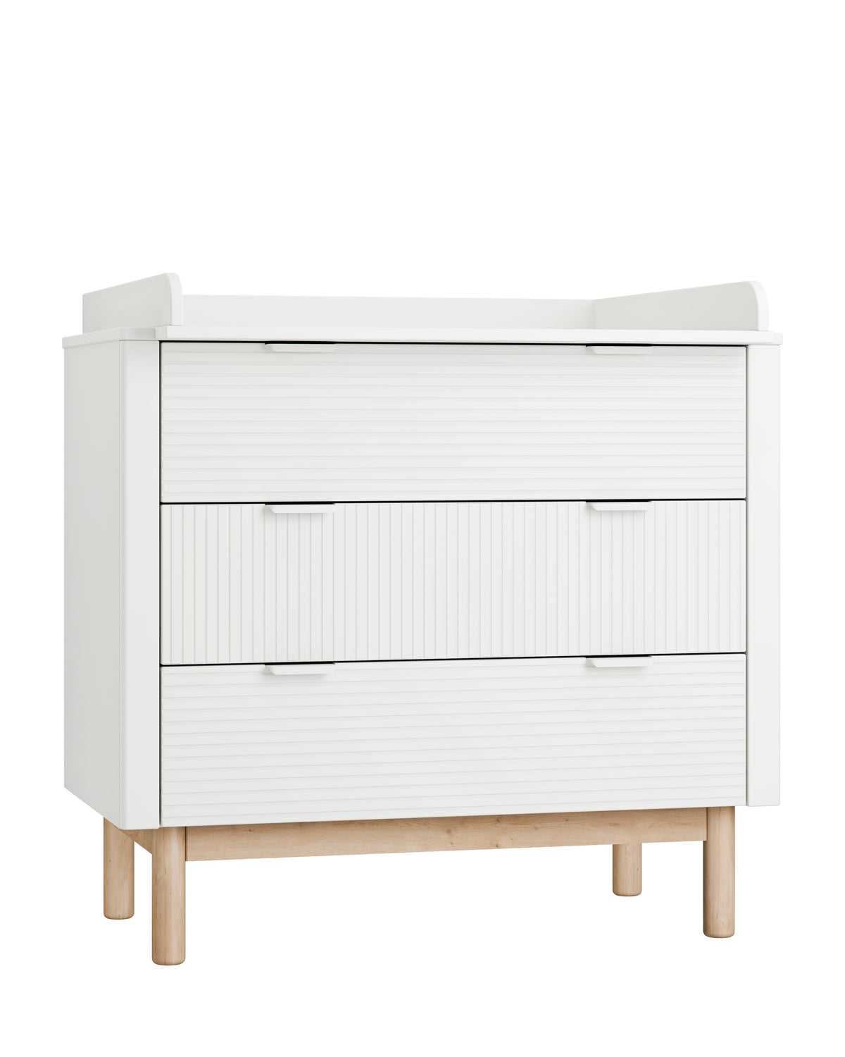 Pinio, Miloo Chest of 3 drawers, White