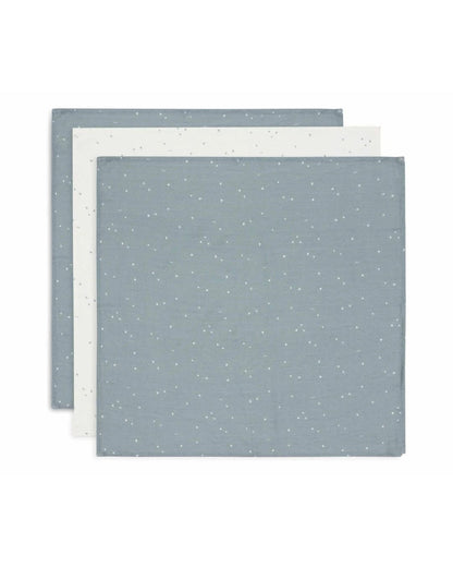 Jollein, Swaddles 3-pack, Twinkling Sea Green
