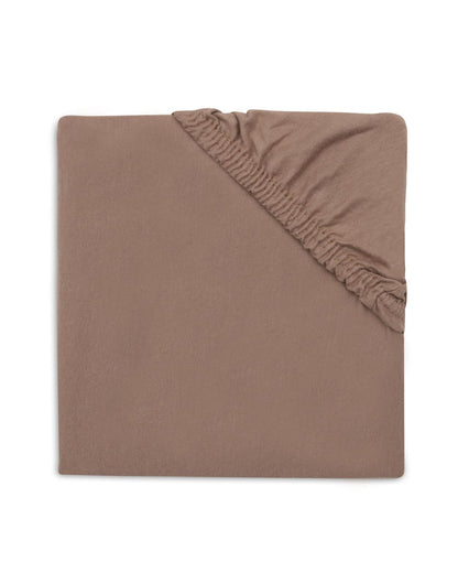 Jollein, Aluslakana, 70x140cm, Jersey Milky Coffee