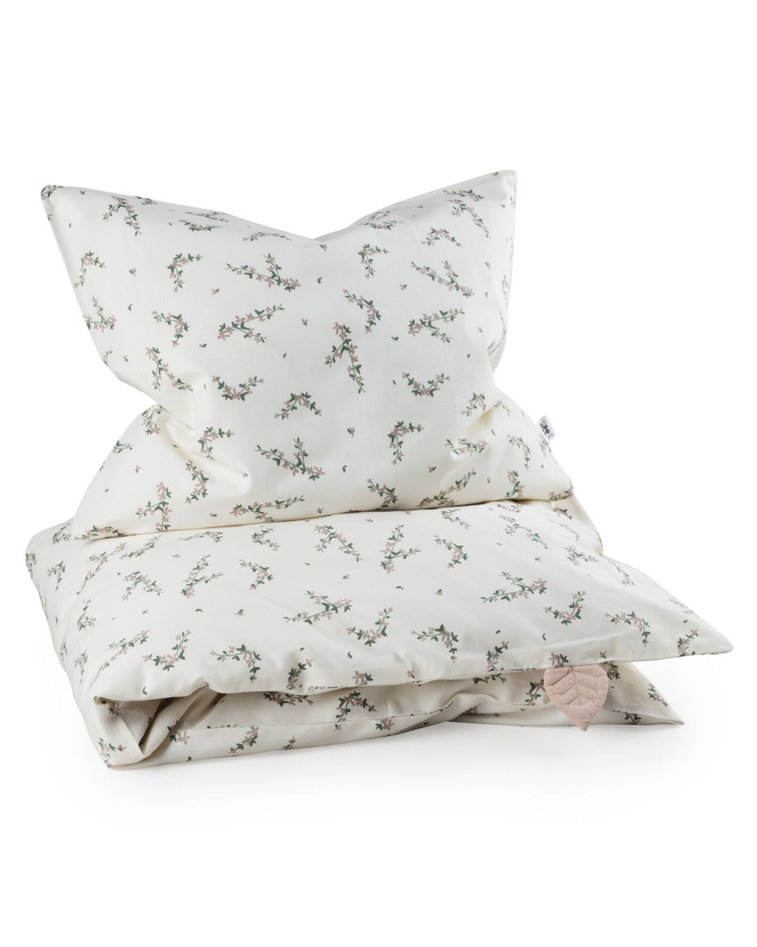Sebra, Perkaali Pussilakanasetti 100x135 cm, Powder Blossom