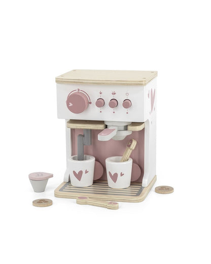 Etikett Etikett, Espressomaskin, Rosa