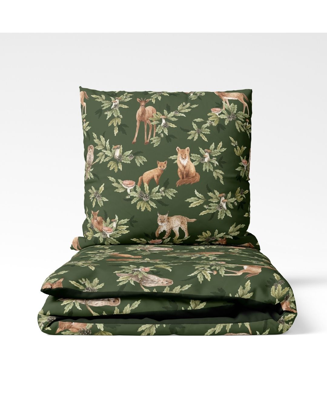 Pussilakanasetti 100x135, Forest Green