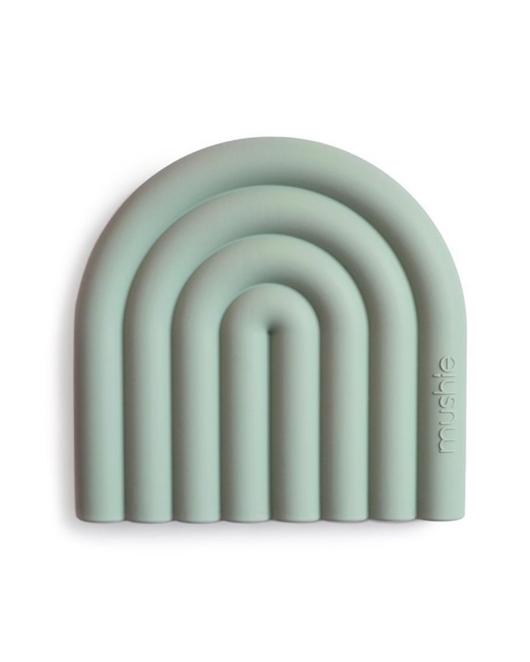 Mushie, Chewing toy Rainbow, Cambridge Blue