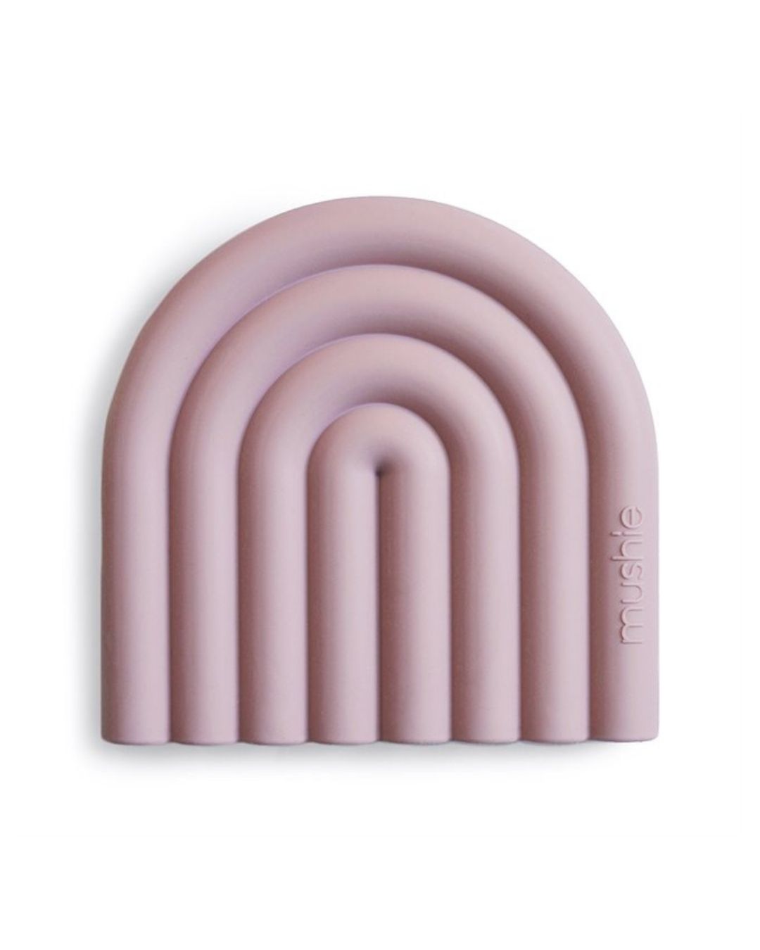 Mushie, Chewing toy Rainbow, Mauve