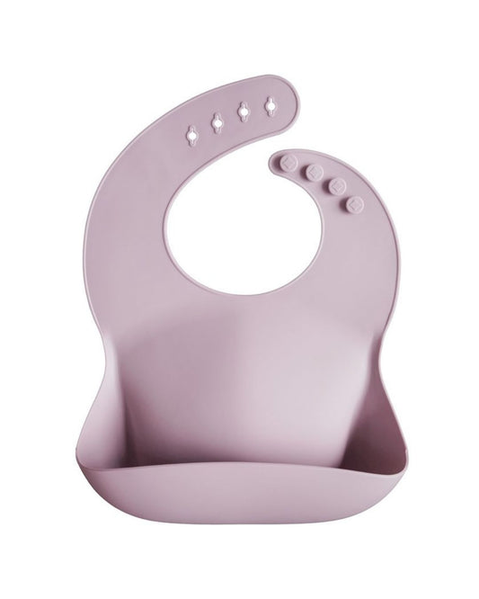 Mushie Bib, Pale Mauwe