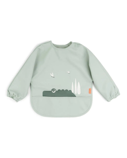 Sleeved Bib, Croco