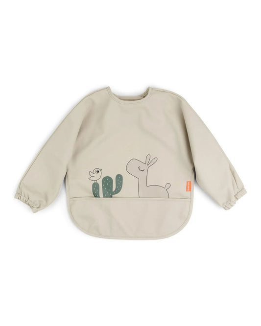 Bib with sleeves, Lalee Sand