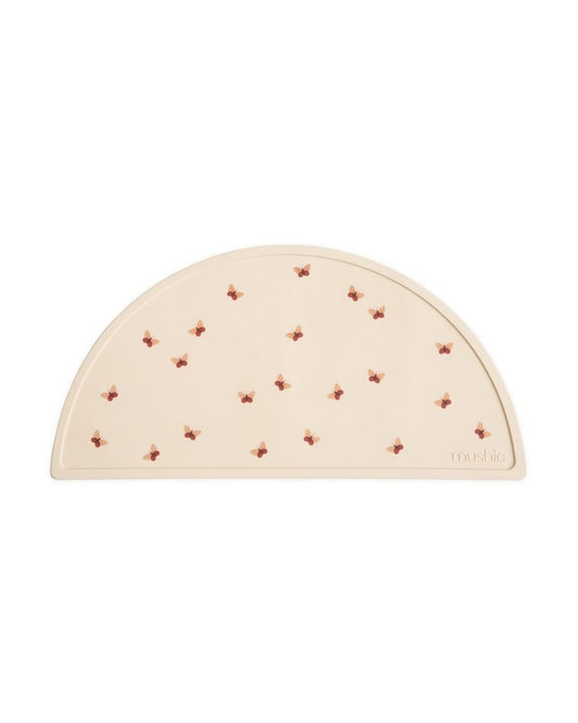 Mushie Silicone Dinner Plate, Butterflies