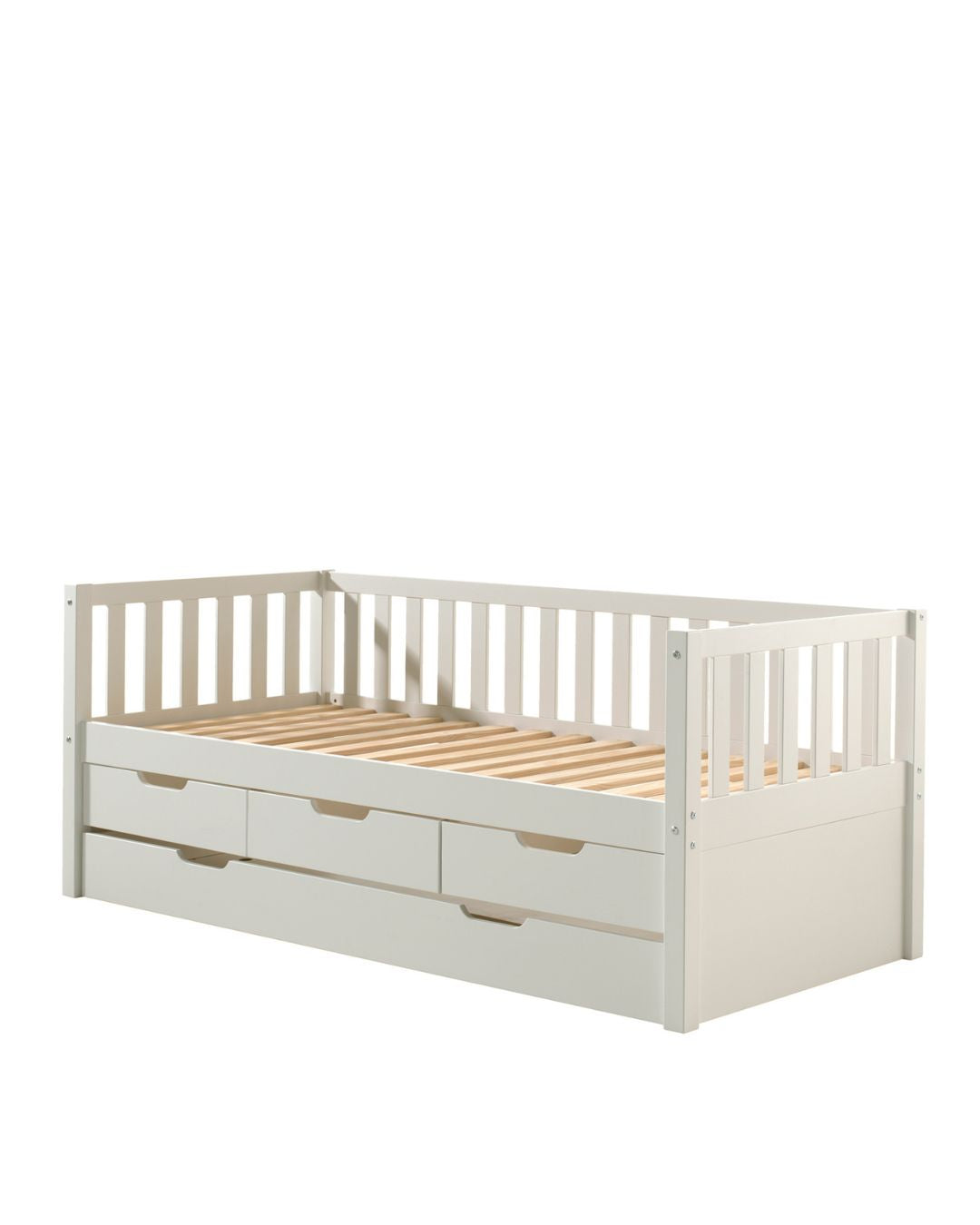 Vipack, Fritz, Bed 90x200cm, White