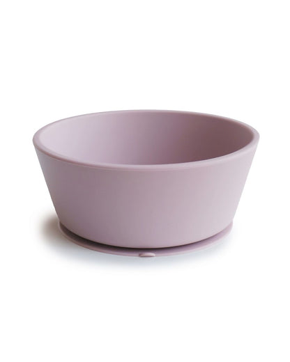 Mushie, Silikonikulho Imukupilla, Soft Lilac
