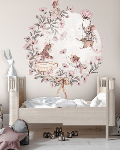 Wall sticker 140 cm, Mouse Wheel