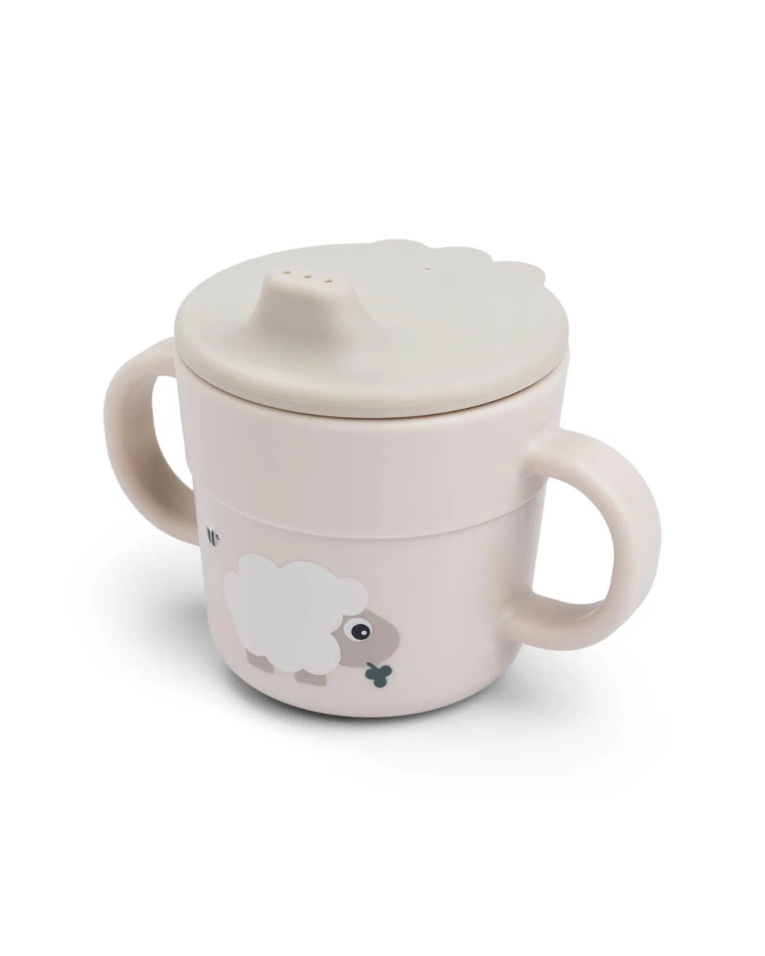 Tiny Farm, Spout Mug, Sand