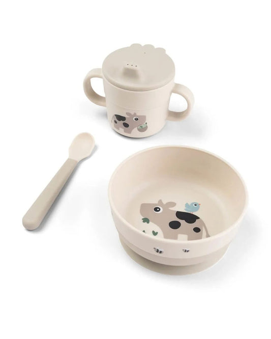 Tiny Farm, First meal set, Sand