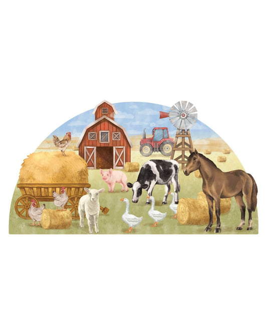 Pastel Love, Wall Sticker XL, Farm