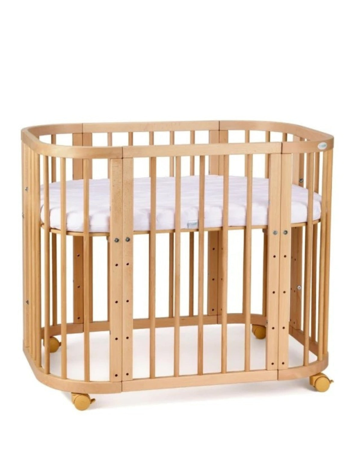 Waldin, Pinnasänky 5in1 + Patja, Natural Wood
