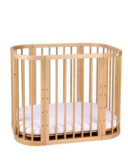Waldin, Pinnasänky 5in1 + Patja, Natural Wood