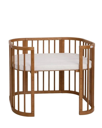 Waldin, Cot 5in1 + Mattress, Walnut