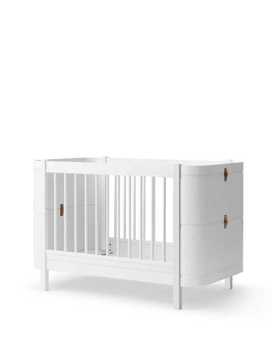 Oliver Furniture, Wood Mini+ Pinnasänky&Juniorisänky 5in1, White