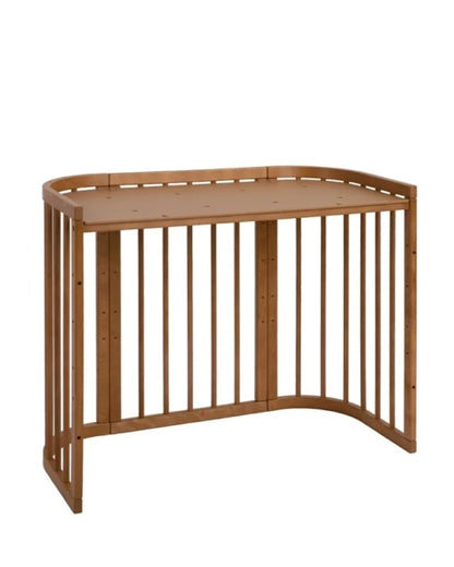 Waldin, Cot 5in1 + Mattress, Walnut