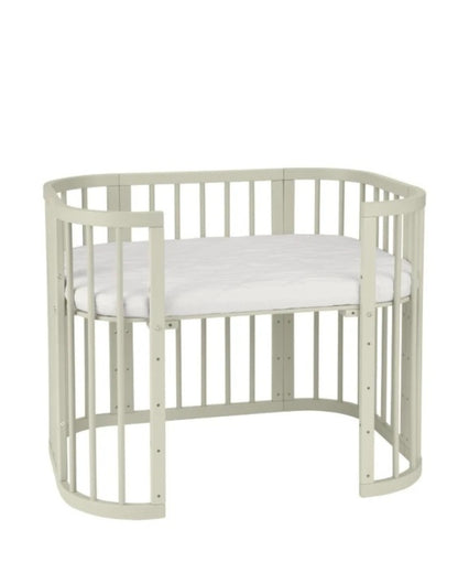 Waldin, Cot 5in1 + Mattress, Olive
