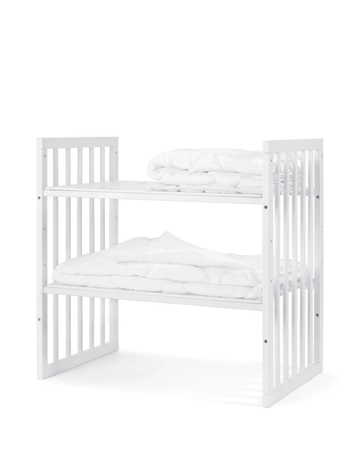 Waldin, Pinnasänky 7in1 + Patja, White