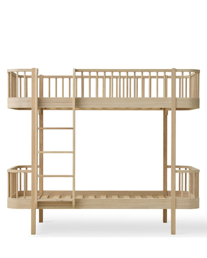 Oliver Furniture, Wood Original, High Bunk Bed 90x200, Oak