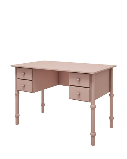 Wood Luck Design, Desk, Babushka Natural Pink