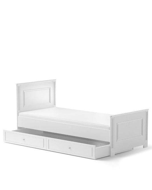 Bellamy, Ines, Bed, 90x200 cm, White