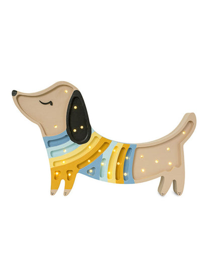 Little Lights Night Light, Dog Crakow Stripes
