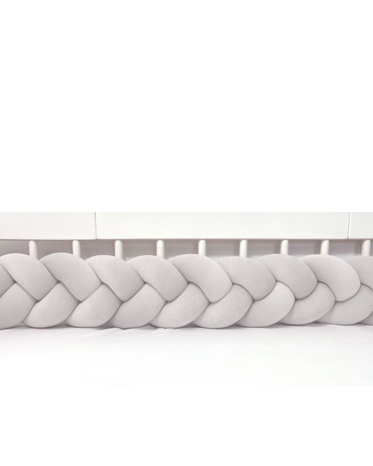 Edge padding Letti, Velvet Light Grey