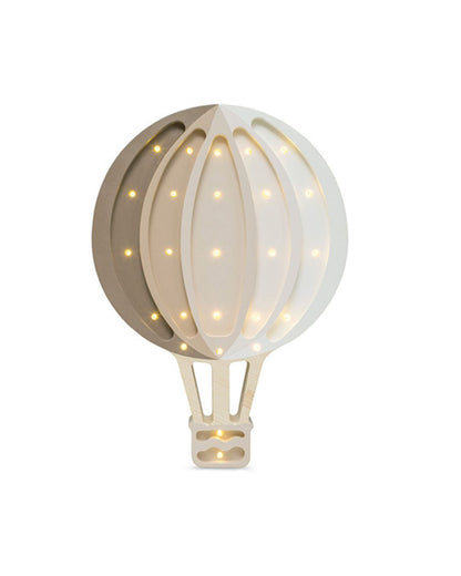 Little Lights Night Light, Hot Air Balloon, Cappuccino