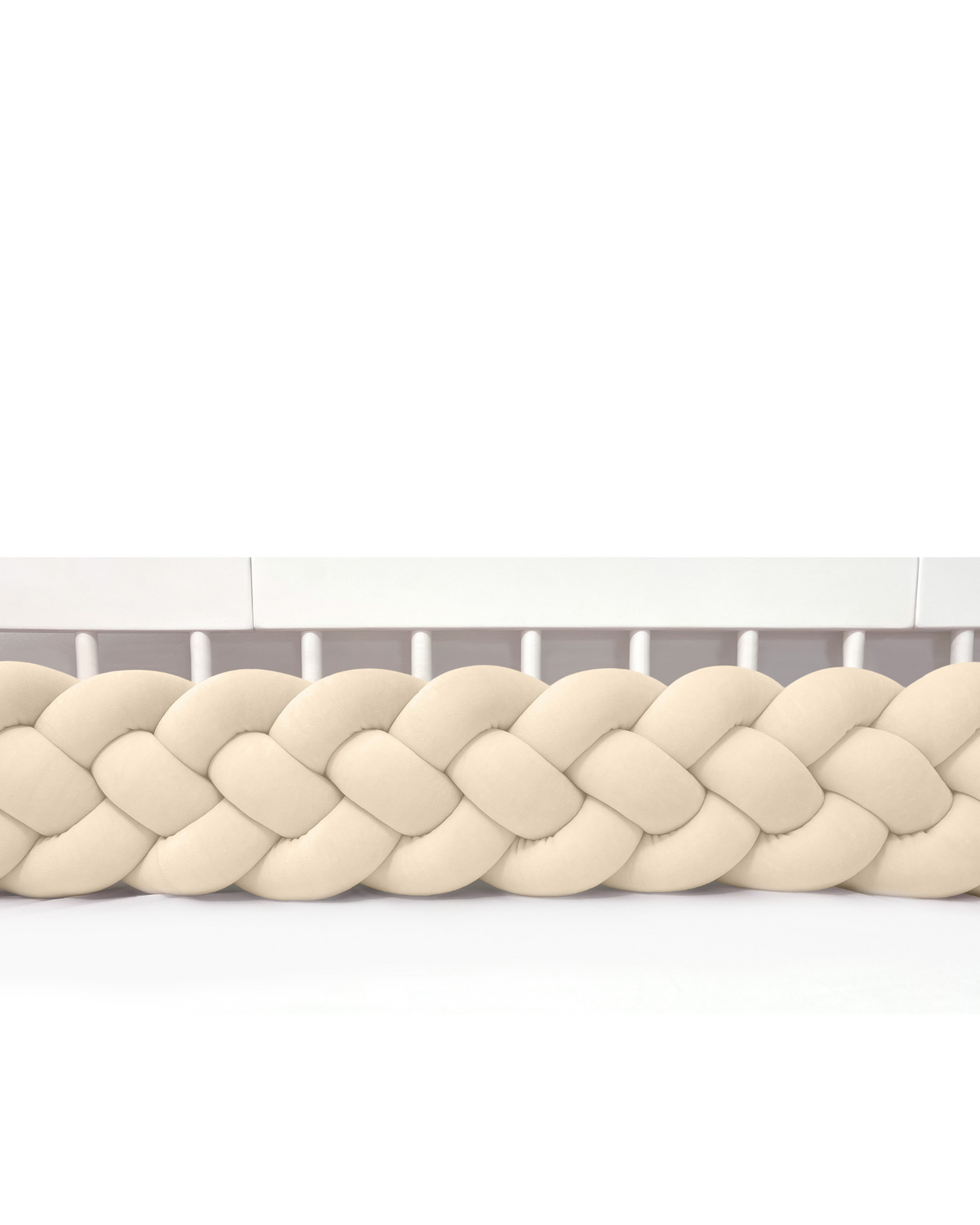 Kantstoppning 4-stavs Letti, Velvet Cream