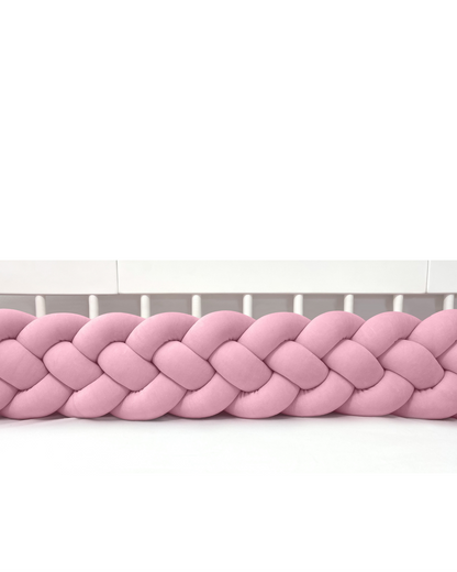 Reunapehmuste 4-nauhan Letti, Velvet Dirty Pink