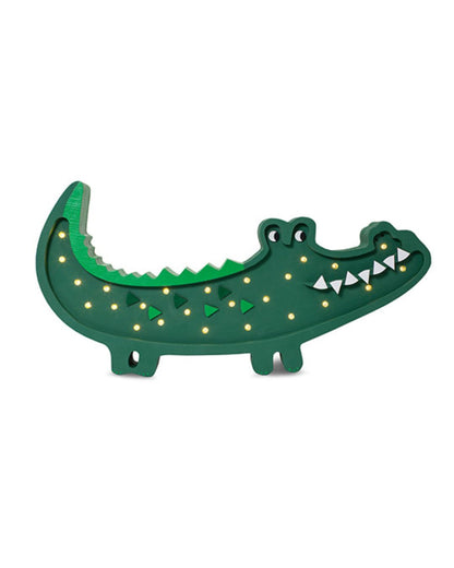 Little Lights Yövalo Crocodile, Papkin Green