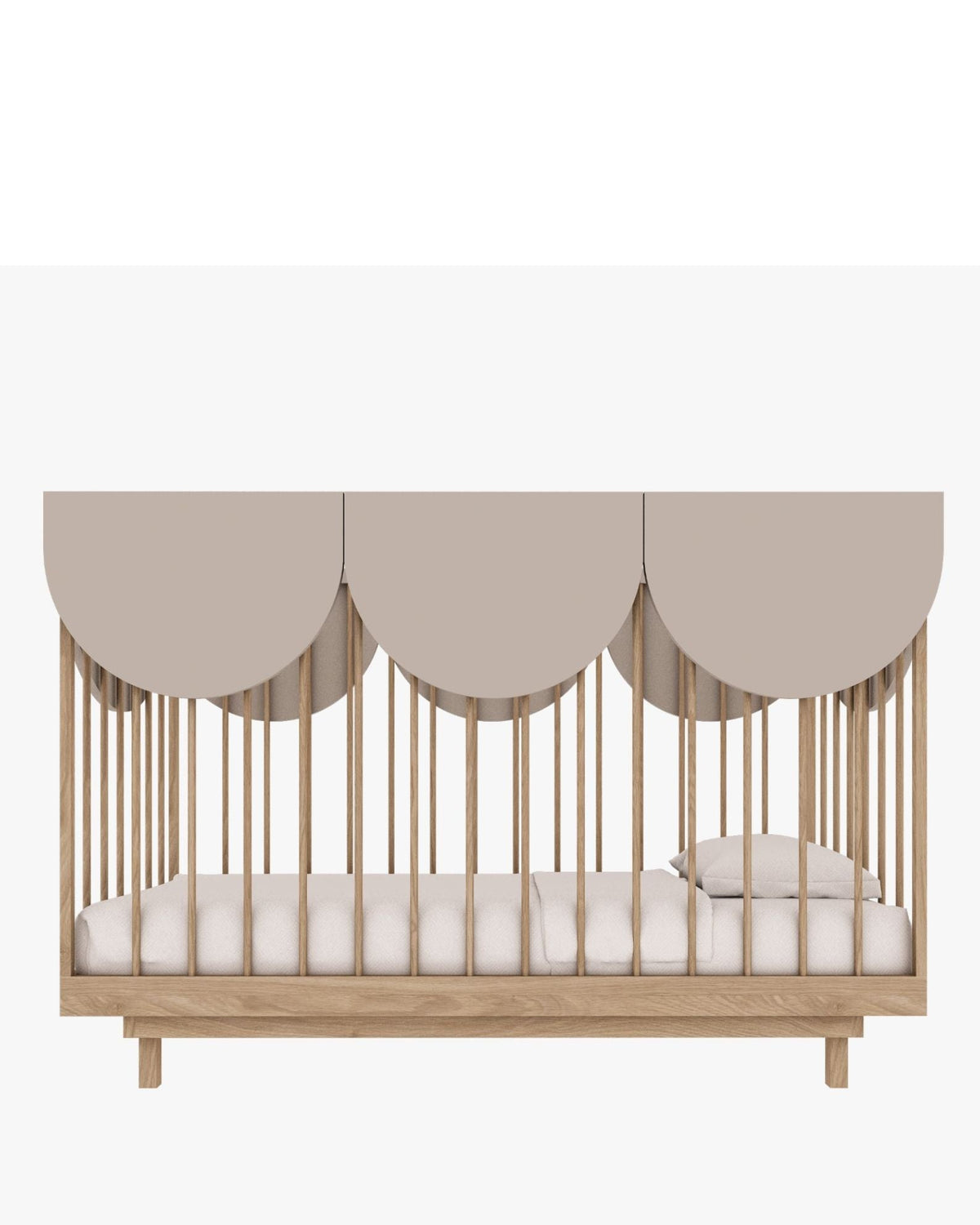 Wood Luck Design, Pinnasänky & Juniorisänky 3 IN 1, 70x140 cm, Bloom