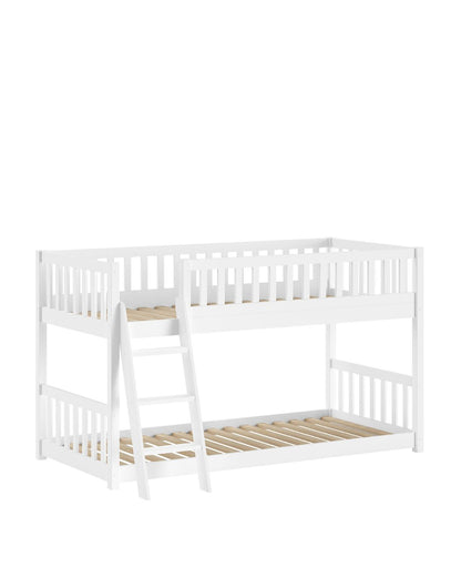 Vipack, Ronald, Montessori Bunk Bed (Convertible) 90x200 cm, White