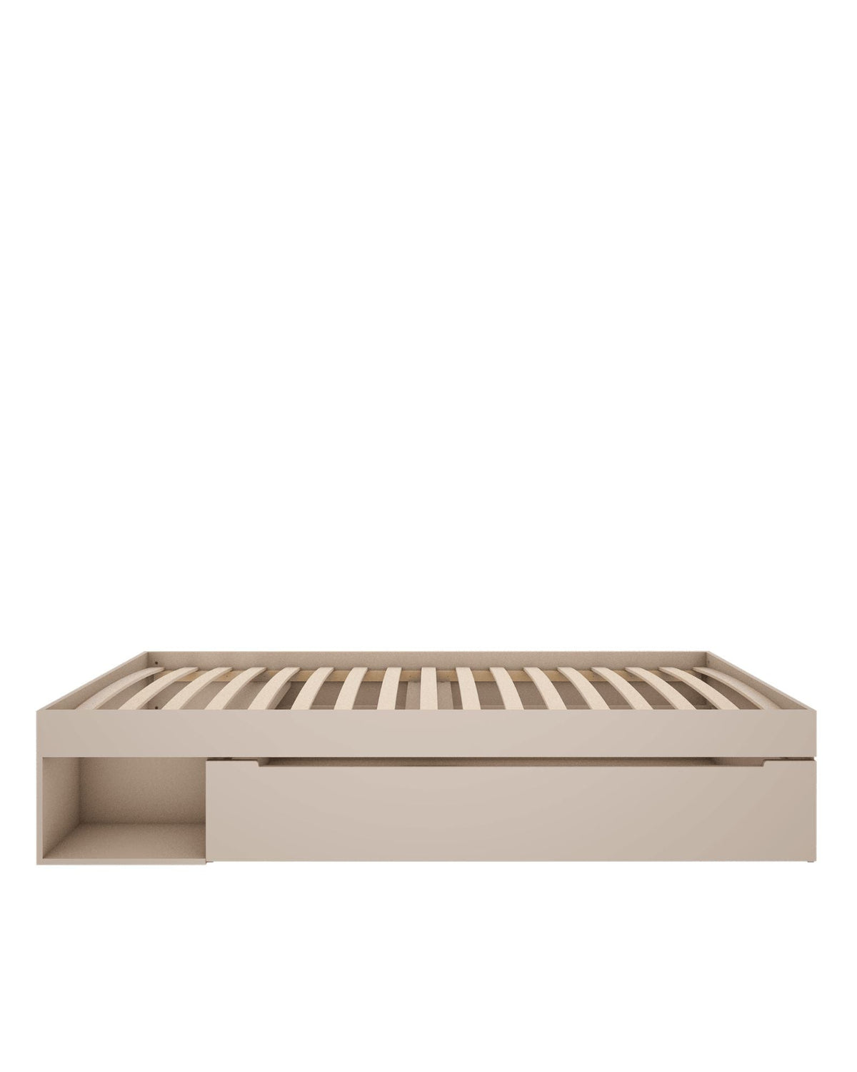 Wood Luck Design, Bed 90x200 cm, Sand Beige