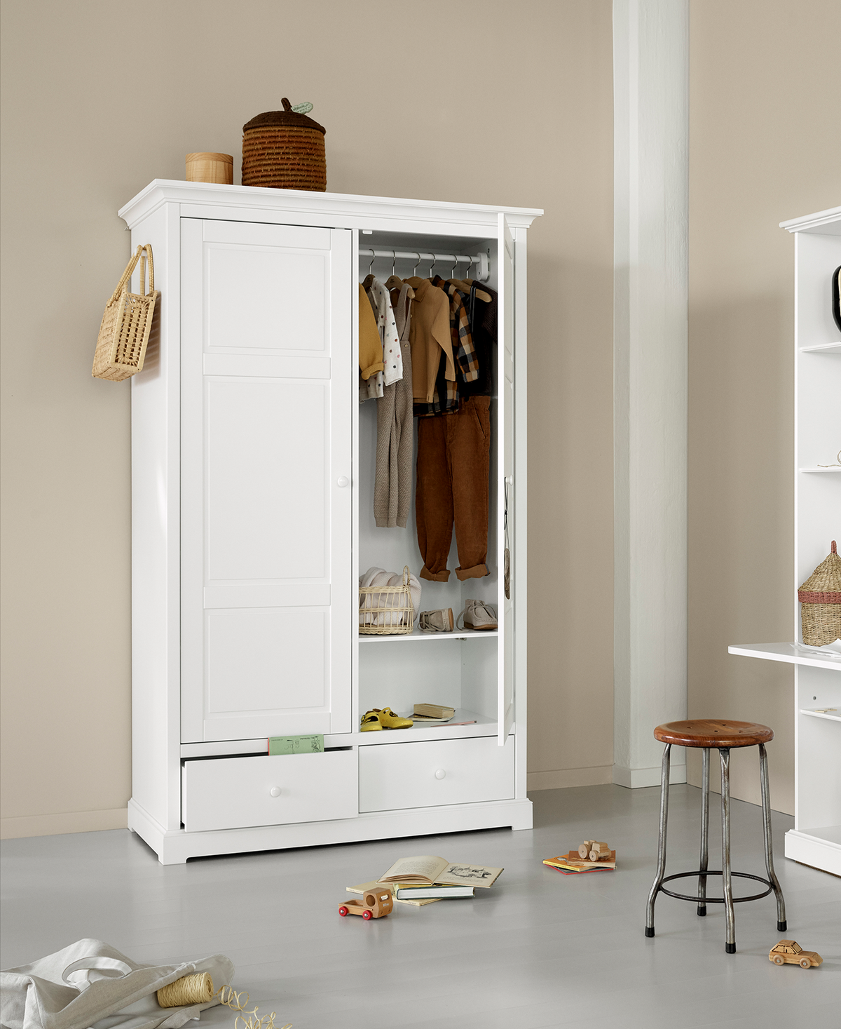 Oliver Furniture, Seaside, Vaatekaappi, 2 ovea