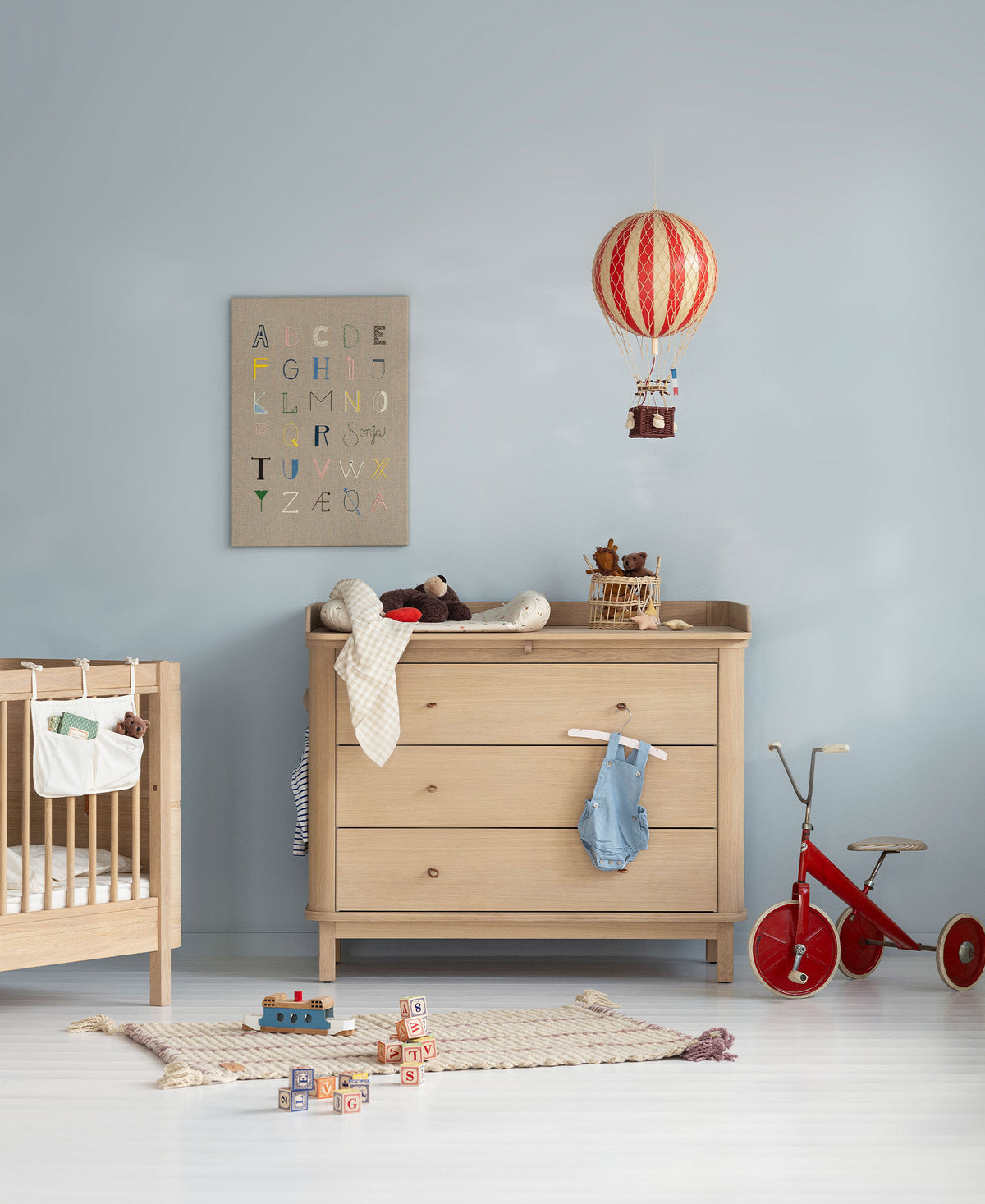 Oliver Furniture, Wood, Lipasto Hoitotasolla, Oak