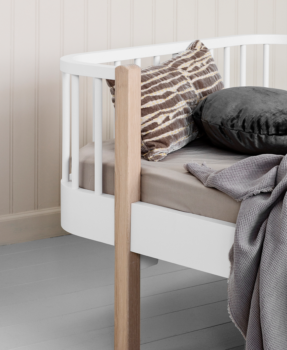 Oliver Furniture, Wood Original, Bed 90x200, White