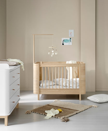 Oliver Furniture, Wood Mini+ Pinnasänky&Juniorisänky 5in1, Oak