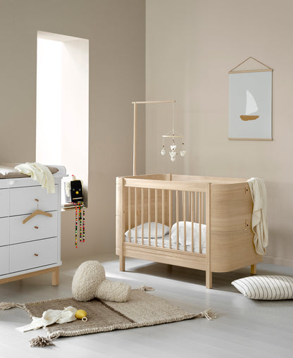 Oliver Furniture, Wood Mini+ Pinnasänky&Juniorisänky 5in1, Oak