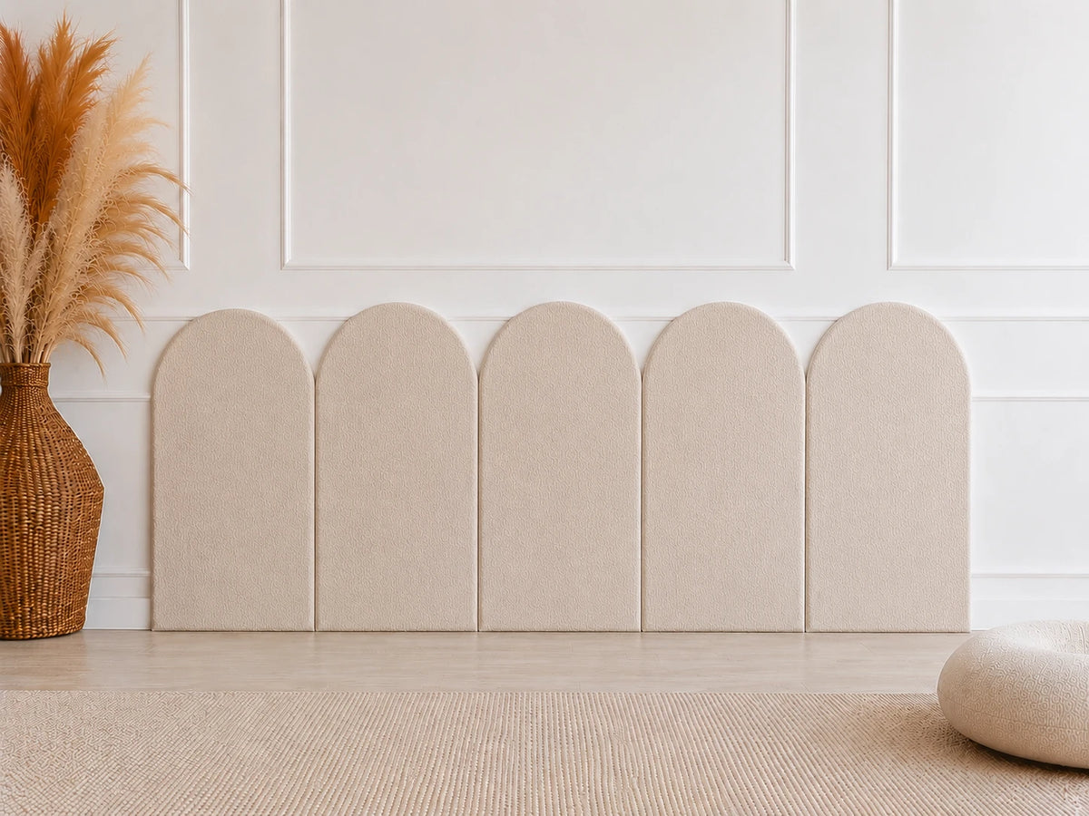 Monio, Seinäpaneeli 80X18cm, Boucle Cream