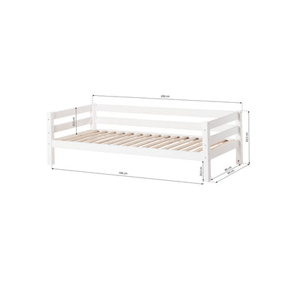 Hoppekids, ECO Luxury, Junior bed, 90x200 cm, White