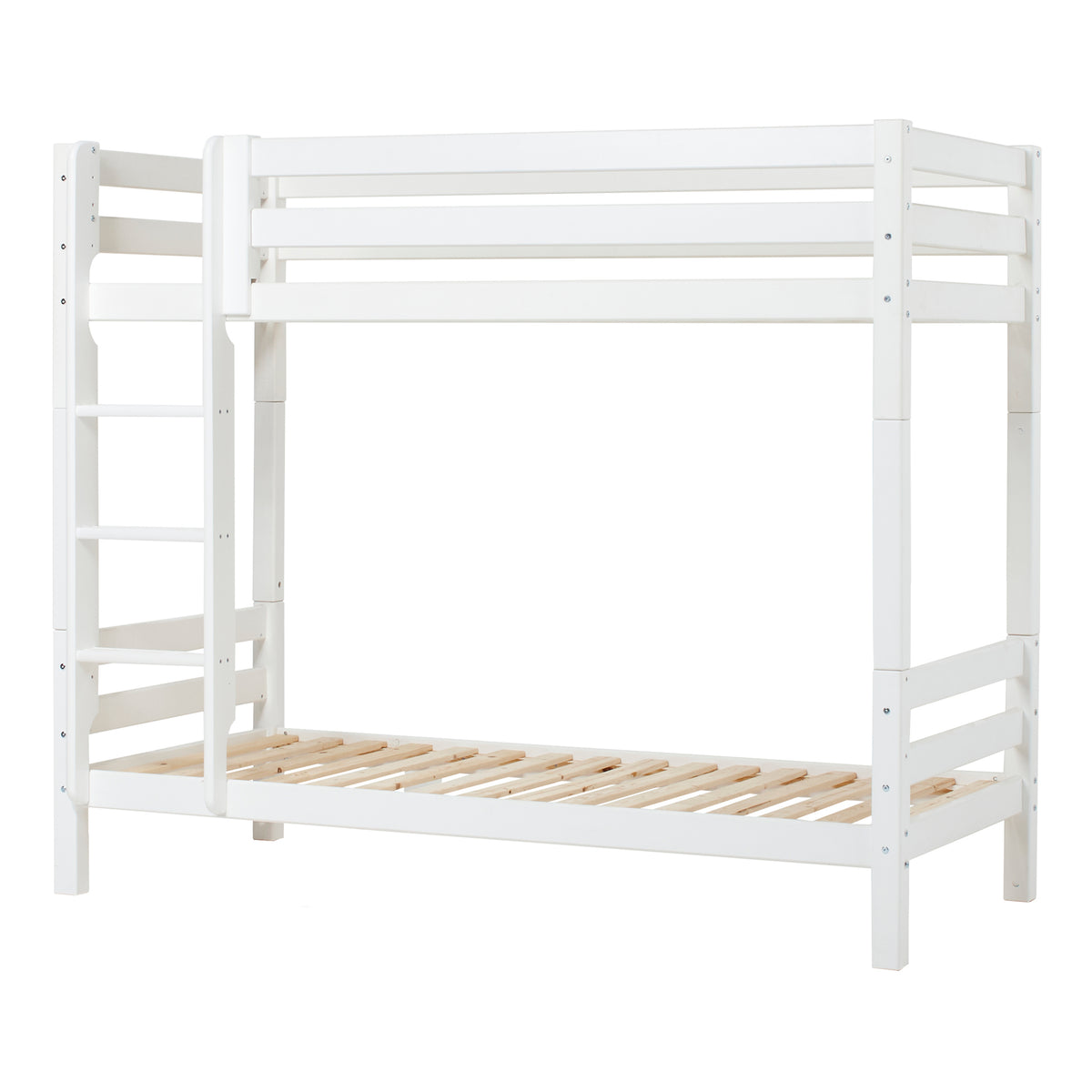 Hoppekids, ECO Luxury, Hög våningssäng (Cabriolet) 90x200 cm, Vit