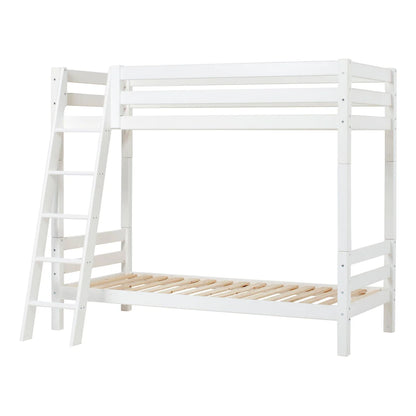 Hoppekids, ECO Luxury, Hög våningssäng (Cabriolet) 90x200 cm, Vit