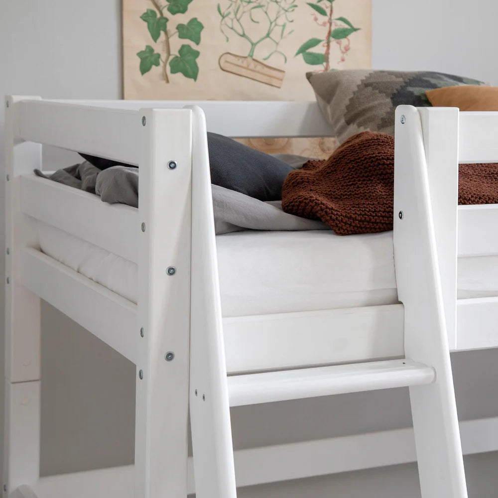 Hoppekids, ECO Luxury, Loft Sänky 70x160 cm, White